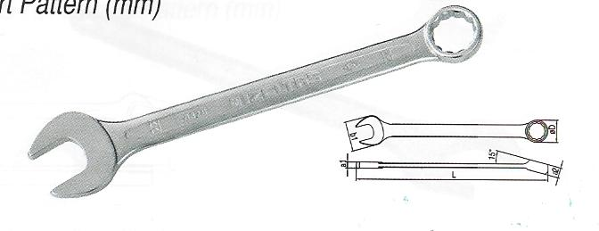 KOMBINE ANAHTAR KISA BOY  8 MM           IZELTAS